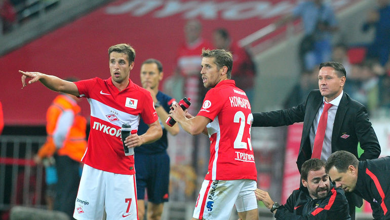 Кирилл КОМБАРОВ, Дмитрий КОМБАРОВ и Дмитрий АЛЕНИЧЕВ. Фото Александр ФЕДОРОВ,