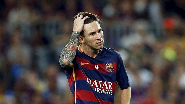 Разочарование Лионеля МЕССИ. Фото REUTERS