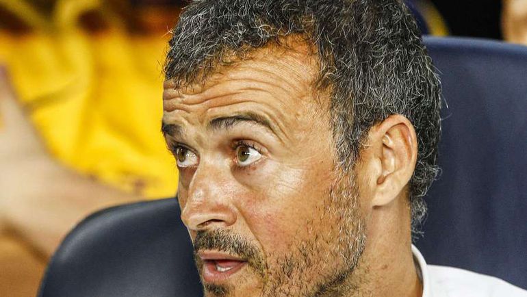 Луис ЭНРИКЕ. Фото AFP