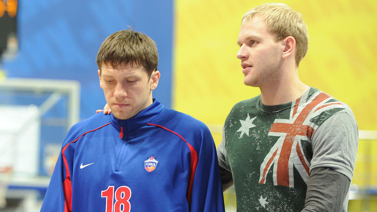 Евгений ВОРОНОВ (слева) и Антон ПОНКРАШОВ остаются в составе сборной России. Фото Никита УСПЕНСКИЙ,