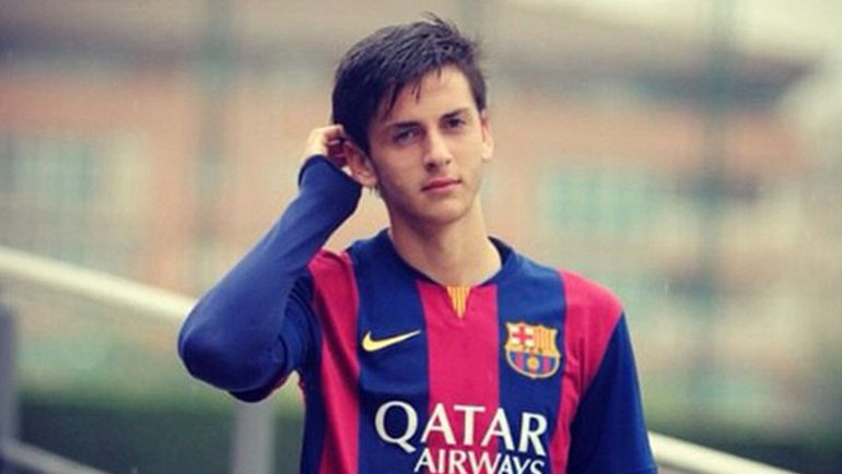 Амир НАТХО. Фото fcbarcelona.com