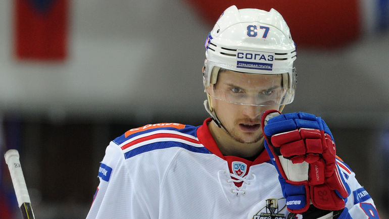 Нападающий СКА Вадим ШИПАЧЕВ. Фото Никита УСПЕНСКИЙ,