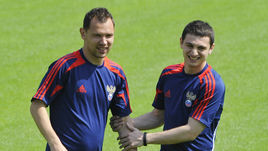 Сергей ИГНАШЕВИЧ и Алан ДЗАГОЕВ.