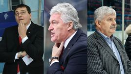 Андрей НАЗАРОВ, Милош РЖИГА и Геннадий ВЕЛИЧКИН.