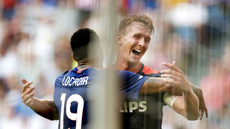 Нападающий ПСВ Люк ДЕ ЙОНГ. Фото AFP