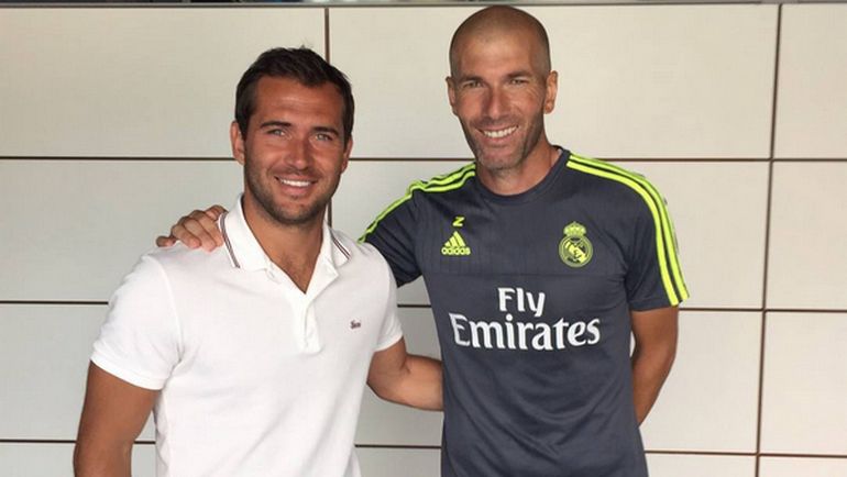 Александр КЕРЖАКОВ и Зинедин ЗИДАН. Фото instagram.com