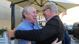 Олег РОМАНЦЕВ и Вячеслав ФЕТИСОВ.