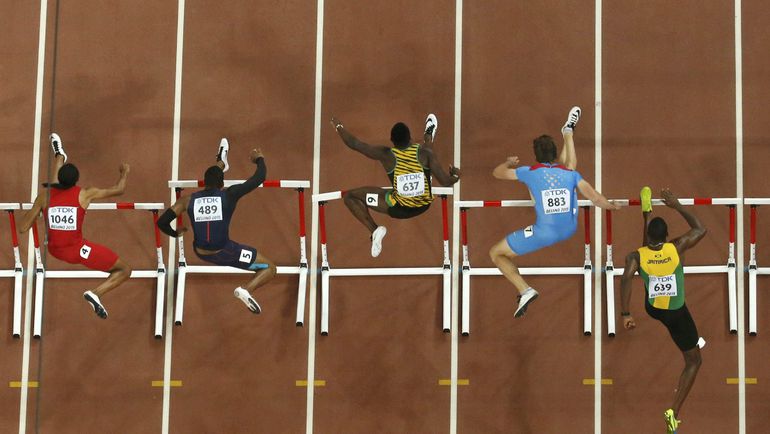 Пятница. Пекин. Победный забег Сергея ШУБЕНКОВА. Фото REUTERS