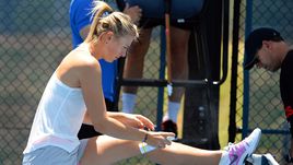 Шарапова. С больной ногой на US Open