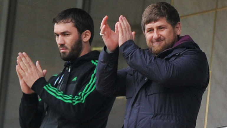 Магомед ДАУДОВ (слева) и Рамзан КАДЫРОВ. Фото Александр ФЕДОРОВ