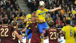 9 октября 2014 года. Стокгольм. Швеция – Россия – 1:1. В матче прошлого года соперники по субботнему поединку победителя не выявили.