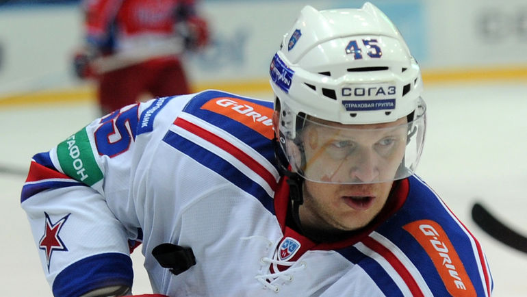 Андрей КУТЕЙКИН подписал новый контракт со СКА. Фото Федор УСПЕНСКИЙ,