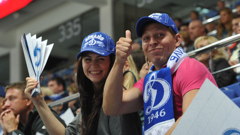 Средняя посещаемость матчей КХЛ растет. Фото Федор УСПЕНСКИЙ,