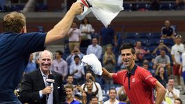 2 сентября. Нью-Йорк. Победный танец Новака ДЖОКОВИЧА.