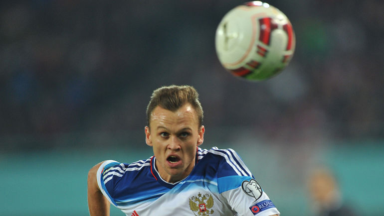 Денис ЧЕРЫШЕВ поблагодарил Фабио Капелло за совместную работу через смс. Фото Александр ФЕДОРОВ,