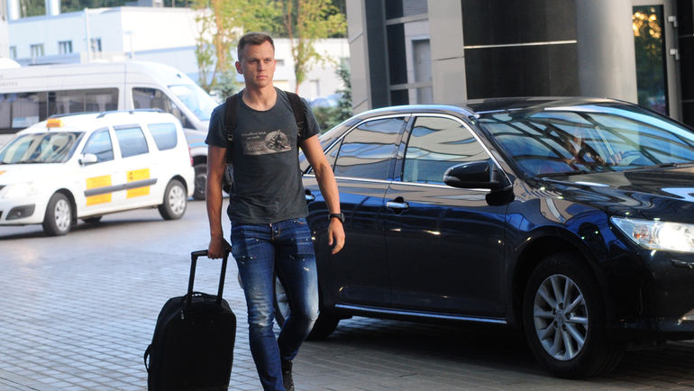 Денис ЧЕРЫШЕВ прибыл в сборную России. Фото Федор УСПЕНСКИЙ,