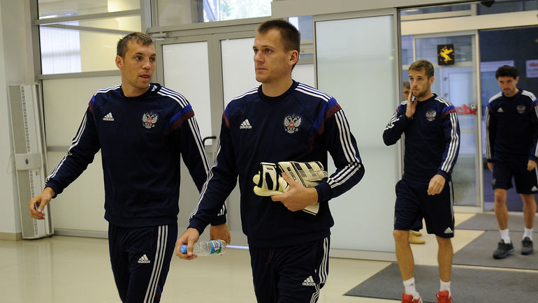 Артем ДЗЮБА и Артем РЕБРОВ. Фото Алексей ИВАНОВ,