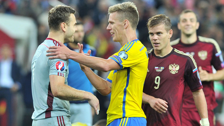 Понтус ВЕРНБЛУМ (справа) и Игорь АКИНФЕЕВ. Фото Алексей ИВАНОВ,