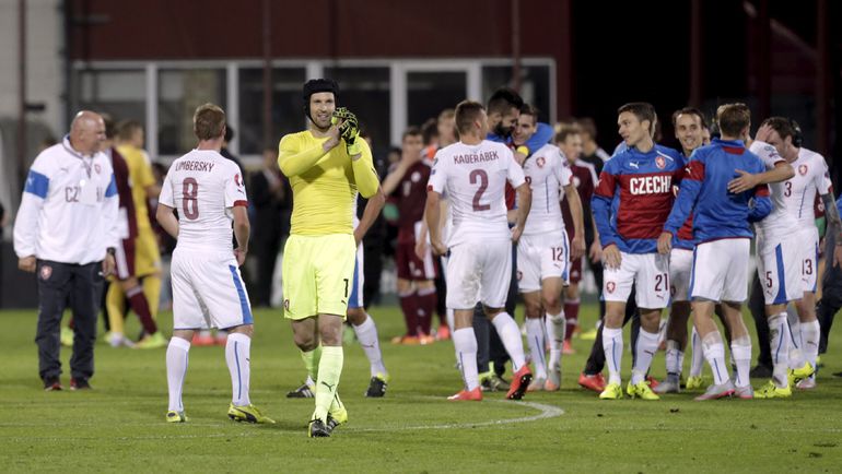 Радость Петра ЧЕХА и его сборной Чехии. Фото REUTERS