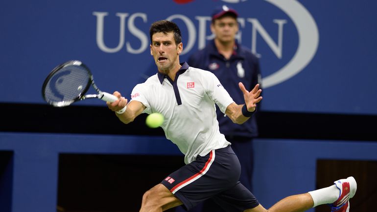 Вчера. Нью-Йорк. Новак ДЖОКОВИЧ победил Роберто Батисту-Агута со счетом 6:3, 4:6, 6:4, 6:3. Фото AFP