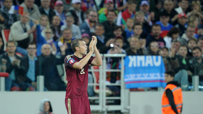 Артем ДЗЮБА - четвертый в списке бомбардиров отбора Euro-2016. Фото Алексей ИВАНОВ,