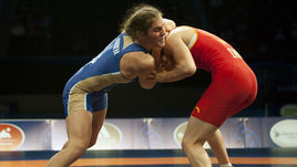 Среда. Лас-Вегас. Наталья ВОРОБЬЕВА (слева) принесла России второе золото ЧМ-2015.