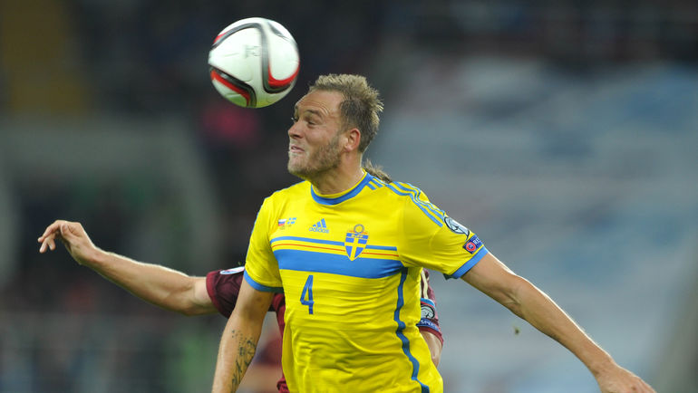 5 сентября. Москва. Россия - Швеция - 1:0. Андреас ГРАНКВИСТ. Фото Никита УСПЕНСКИЙ,
