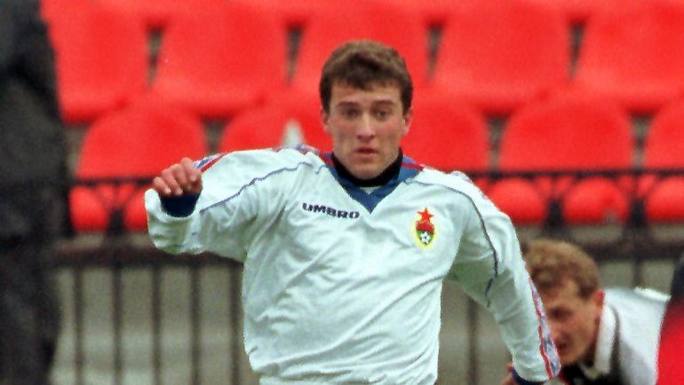 Экс-полузащитник ЦСКА Вадим СКРИПЧЕНКО ныне исполняющий обязанности главного тренера