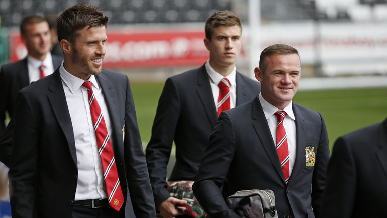 Майкл КЭРРИК и Уэйн РУНИ. Фото REUTERS