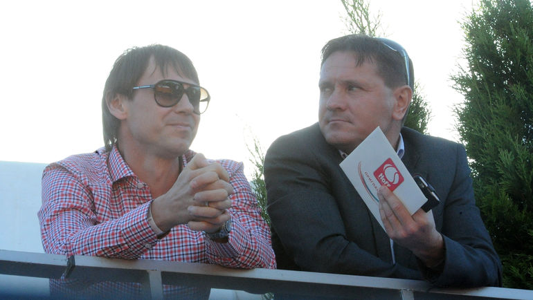 12 июня. Москва. Егор ТИТОВ и Дмитрий АЛЕНИЧЕВ во время турнира