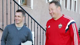 Виктор ГОНЧАРЕНКО и Леонид СЛУЦКИЙ.