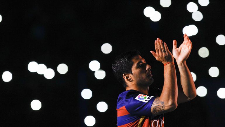 Игорь Рабинер желает Луису СУАРЕСУ стать лучшим игроком Лиги чемпионов-2015/16. Фото AFP