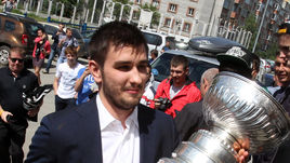 Двукратрый обладатель Кубка Стэнли Вячеслав ВОЙНОВ.