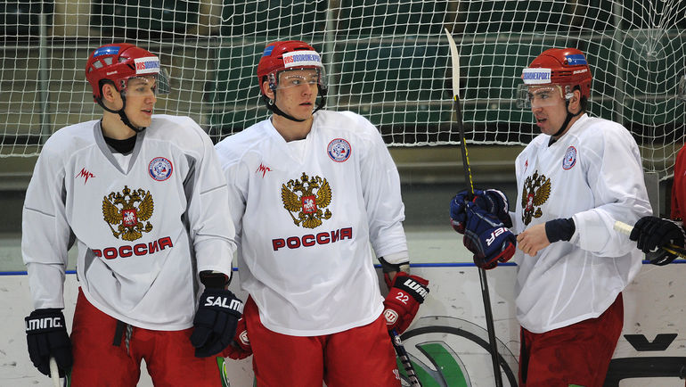 Андрей МИРОНОВ, Никита ЗАЙЦЕВ и Илья ЗУБОВ. Фото Алексей ИВАНОВ,