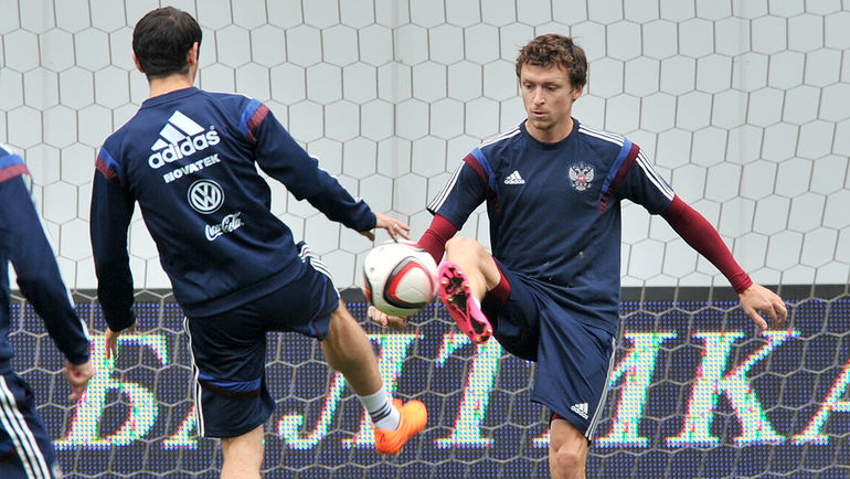 Павел МАМАЕВ и Алан ДЗАГОЕВ. Фото Алексей ИВАНОВ,