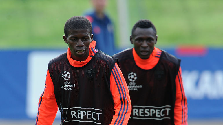 Вторник. Москва. Шериф ЖИМО и Ибраим ШУАИБУ. Фото Алексей ИВАНОВ,