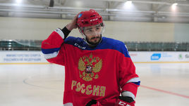 Сегодня. Новогорск. Вячеслав ВОЙНОВ на тренировке.