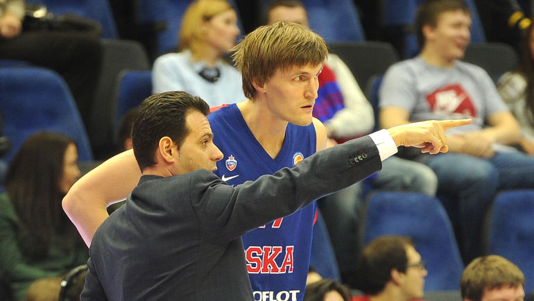 Димитрис ИТУДИС и Андрей КИРИЛЕНКО. Фото Федор УСПЕНСКИЙ,