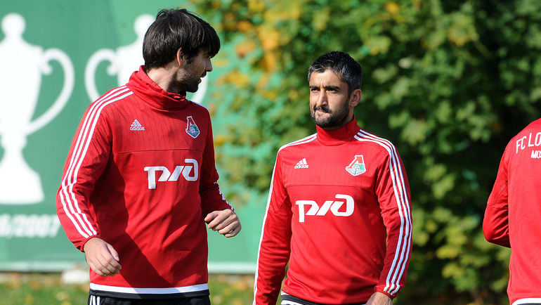 Ведран ЧОРЛУКА и Александр САМЕДОВ. Фото Алексей ИВАНОВ,