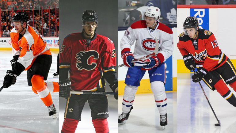 Шон КУТЮРЬЕ, Шон МОНАХЭН, Алекс ГАЛЬЧЕНЮК и Джонни ГОДРО. Фото AFP/REUTERS