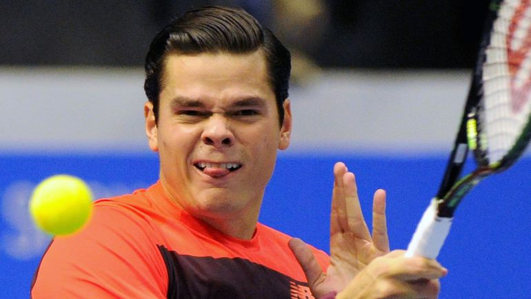 Воскресенье. Санкт-Петербург. Милош РАОНИЧ во время финального матча с Жоау Соузой. Фото AFP