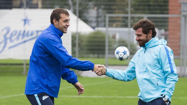 Артем ДЗЮБА и Андре ВИЛЛАШ-БОАШ. Фото Вячеслав ЕВДОКИМОВ, ФК