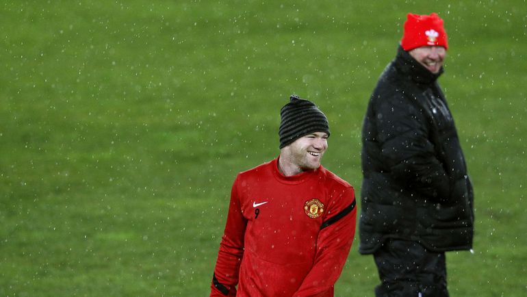 Уэйн РУНИ и Алекс ФЕРГЮСОН. Фото AFP