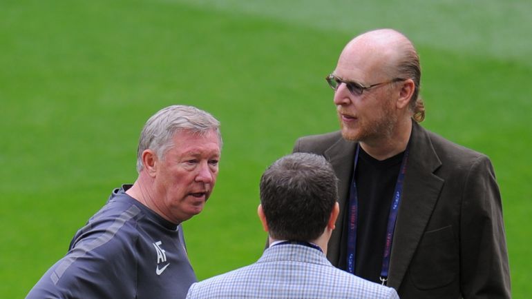 Алекс ФЕРГЮСОН и Стивен ГЛЕЙЗЕР. Фото REUTERS