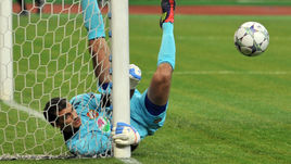 Владимир ГАБУЛОВ - автор последнего сухого матча ЦСКА в Лиге чемпионов.