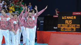 Мужская сборная России - олимпийский чемпион Лондона-2012.