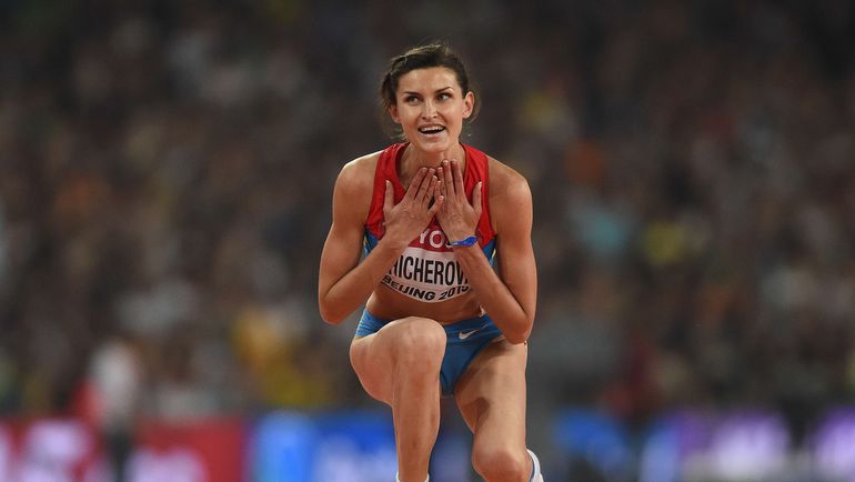 29 августа 2015. Анна ЧИЧЕРОВА выступает в финале чемпионата мира в Пекине. Фото AFP 29 августа 2015. Анна ЧИЧЕРОВА выступает в финале чемпионата мира в Пекине. Фото AFP