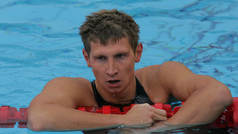 Николай СКВОРЦОВ на чемпионате мира по водным видам спорта-2005 в Монреале. Фото Александр ВИЛЬФ Николай СКВОРЦОВ на чемпионате мира по водным видам спорта-2005 в Монреале. Фото Александр ВИЛЬФ