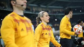 19 февраля. Турин. Хрисула КУРОБИЛИЯ перед матчем