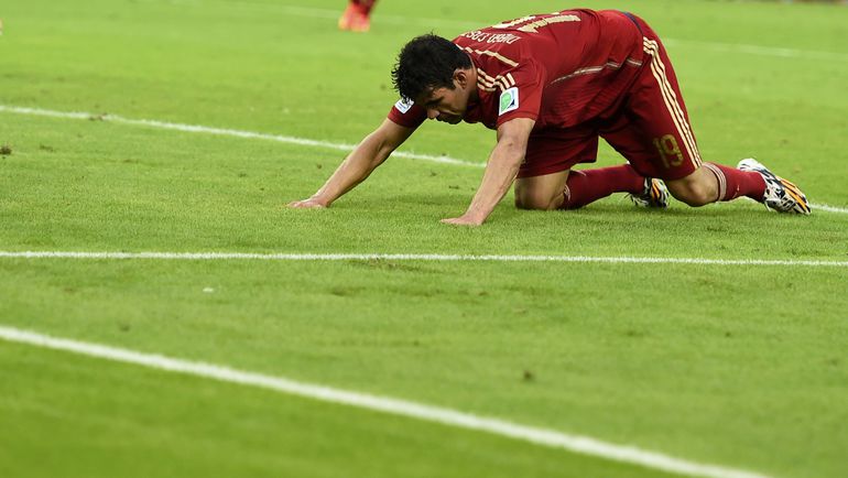 Поездка на чемпионат мира-2014 в Бразилию ничего хорошего Диего КОСТЕ не принесла. Фото REUTERS Поездка на чемпионат мира-2014 в Бразилию ничего хорошего Диего КОСТЕ не принесла. Фото REUTERS